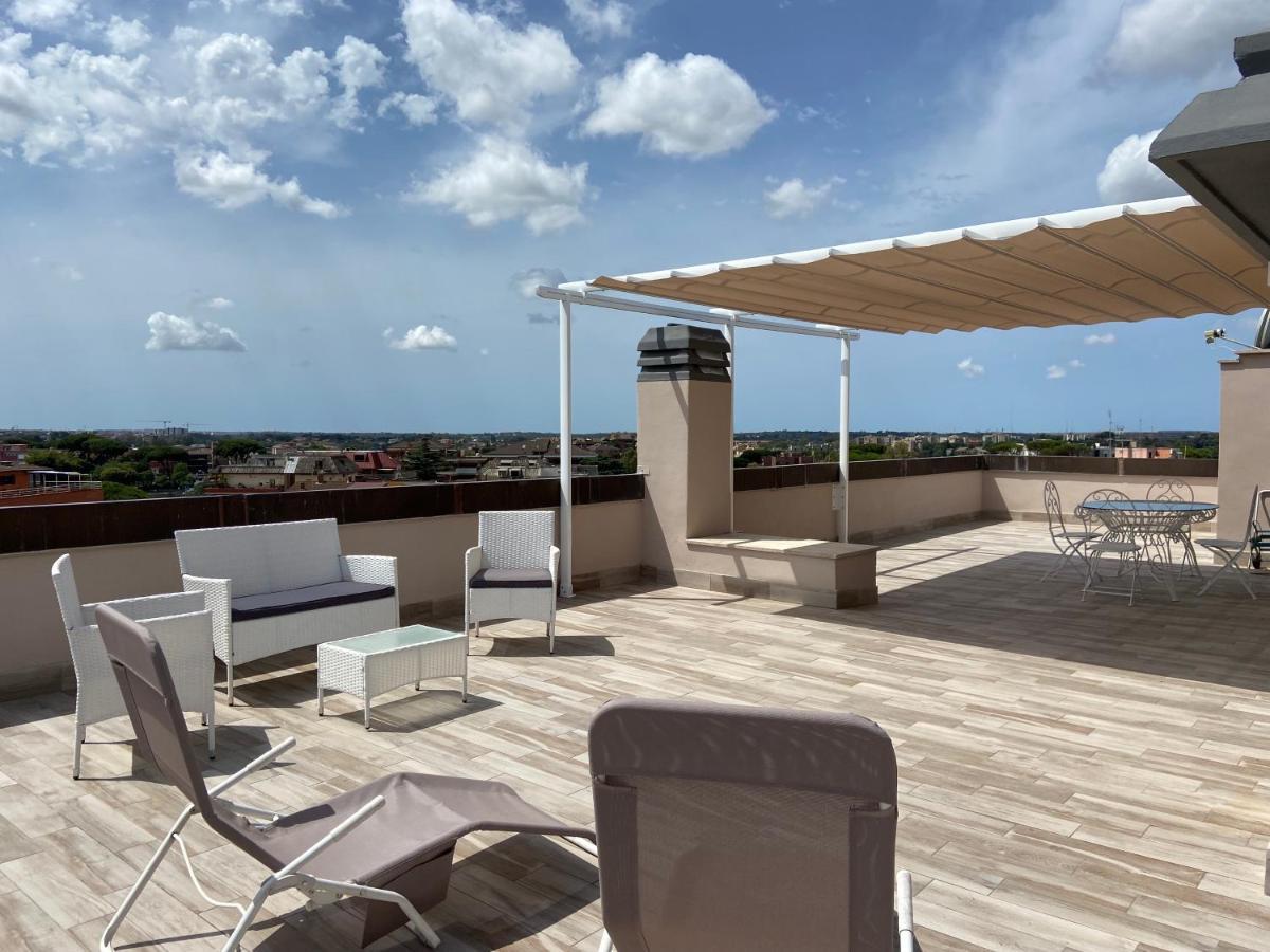Attico Panoramico Luxury Roma Appartement Buitenkant foto