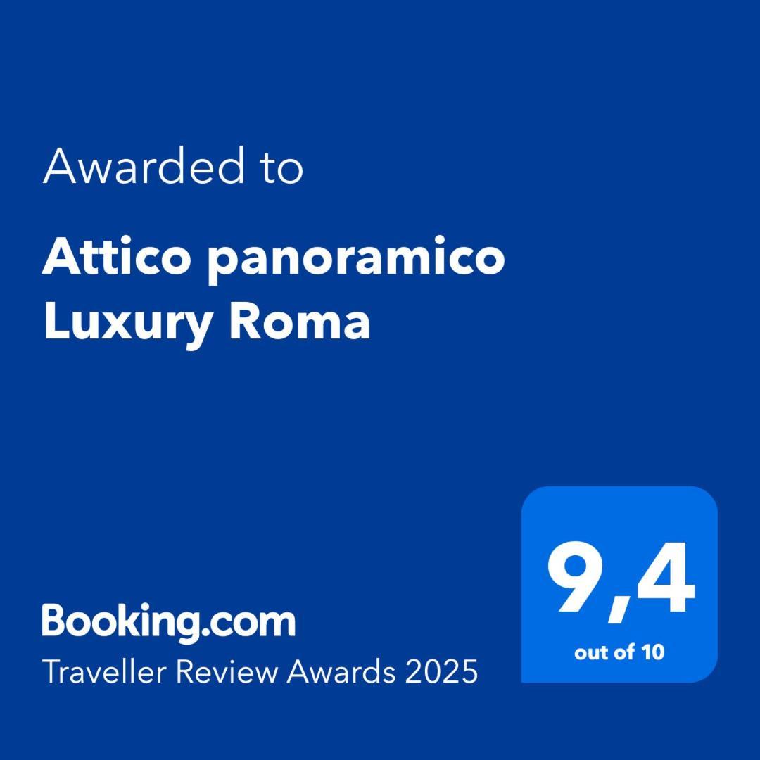 Attico Panoramico Luxury Roma Appartement Buitenkant foto